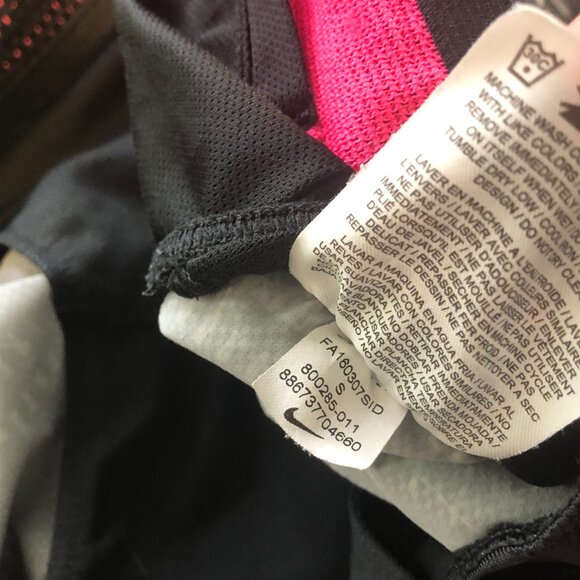 Nike Shorts Womens Small Black Pink Lined Performance AeroSwift Running Tennis - Picture 6 of 13